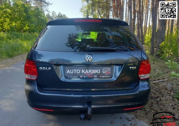 Volkswagen Golf cena 17900 przebieg: 239052, rok produkcji 2009 z Garwolin małe 742